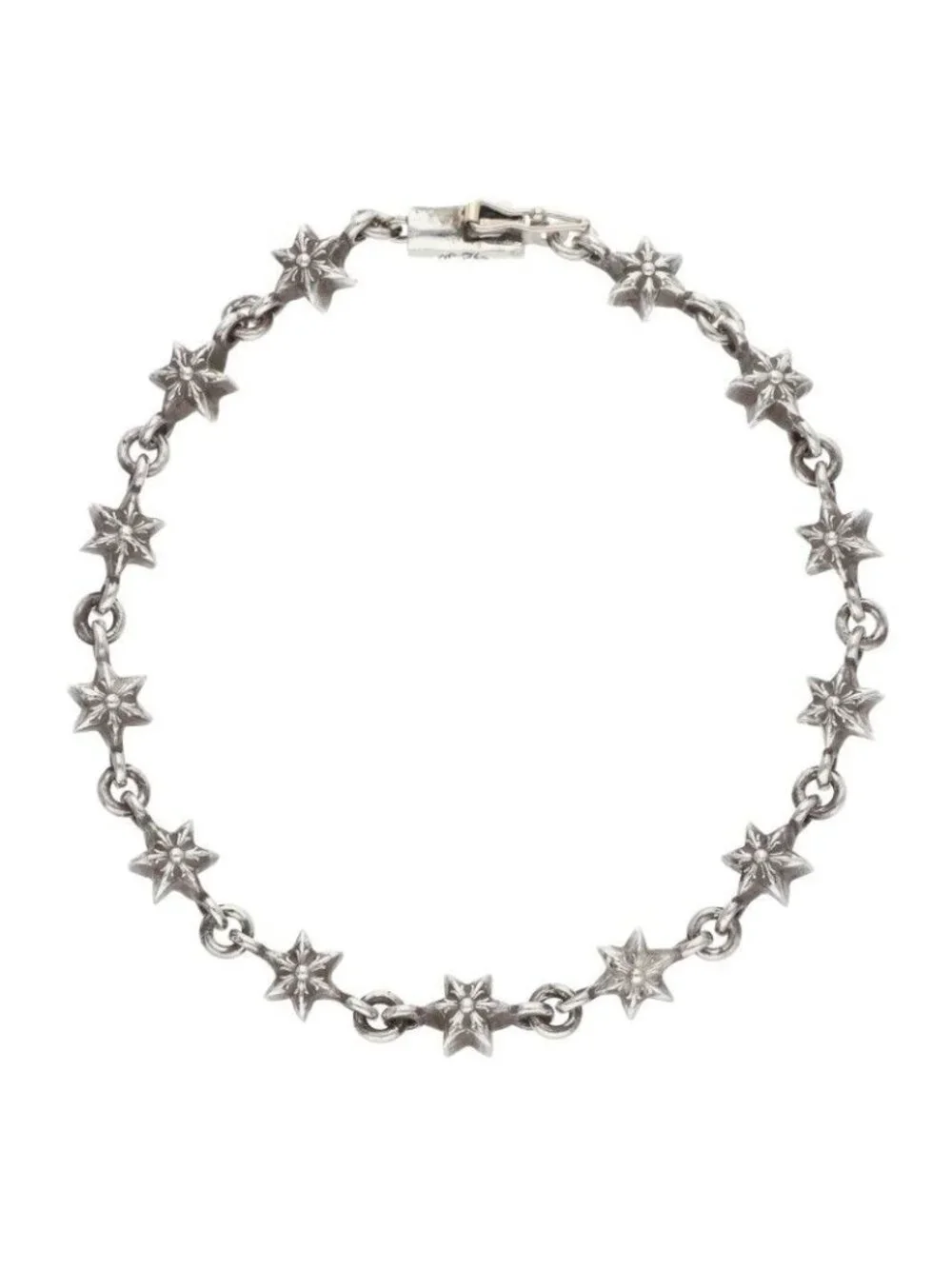 Chrome Hearts Chain Tny Star Thai Nice Silver Bracelet